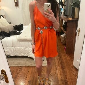 a new day Bold Orange Dress